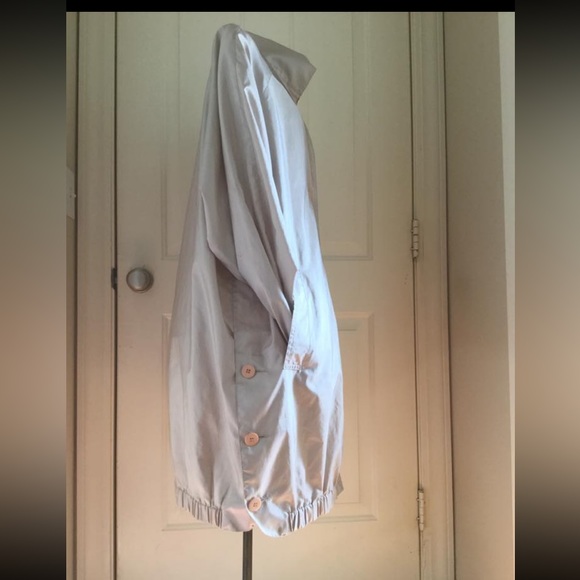 Alorna champagne beige hooded coat lightweight Spring/ autumn women’s 9/10 - Picture 4 of 14